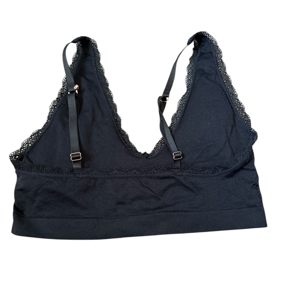 EUC Marilyn Monroe Black Lace Trim Bralette - Picture 5 of 5